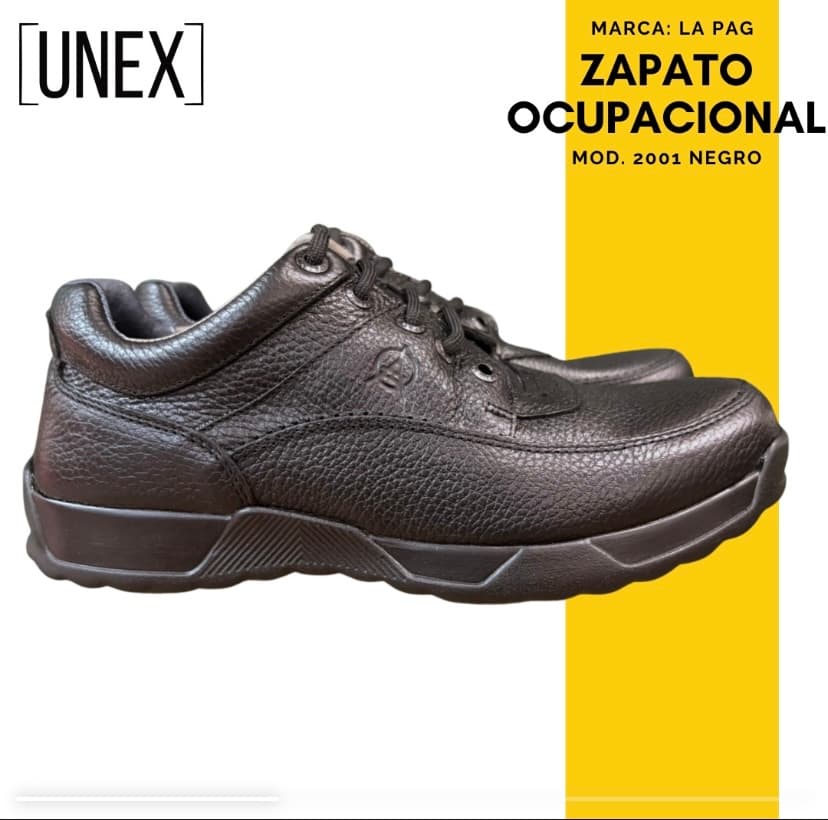 Zapato Ocupacional -La Pag- 2001 Negro